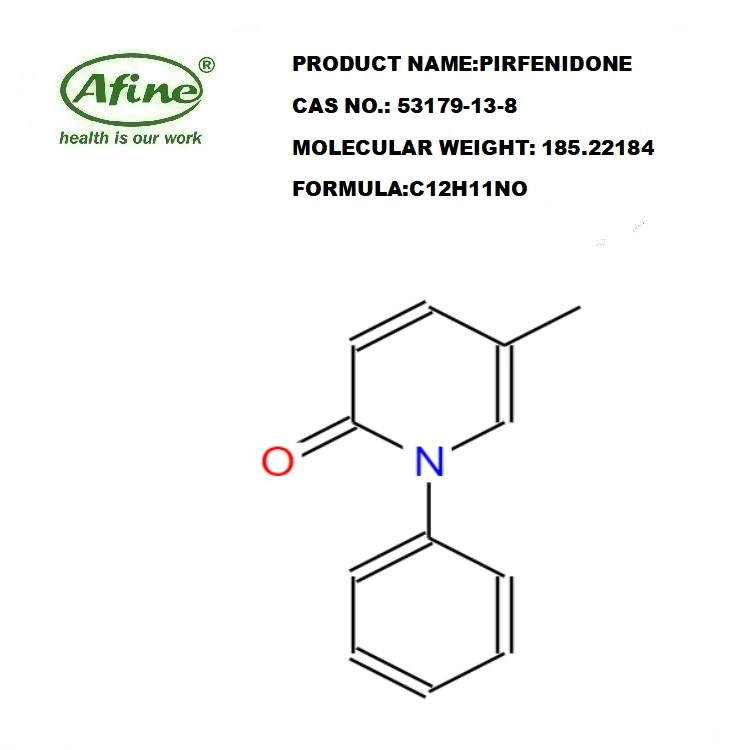 CAS 53179-13-8 Pirfenidone / AMR 69 / Deskar / 5-Methyl-1-Phenylpyridin-2-One / 5-Methyl-1-Phenyl-2 (1H) -Pyridone