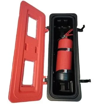 Durable Floor Stand Plastic Fire Extinguisher Box