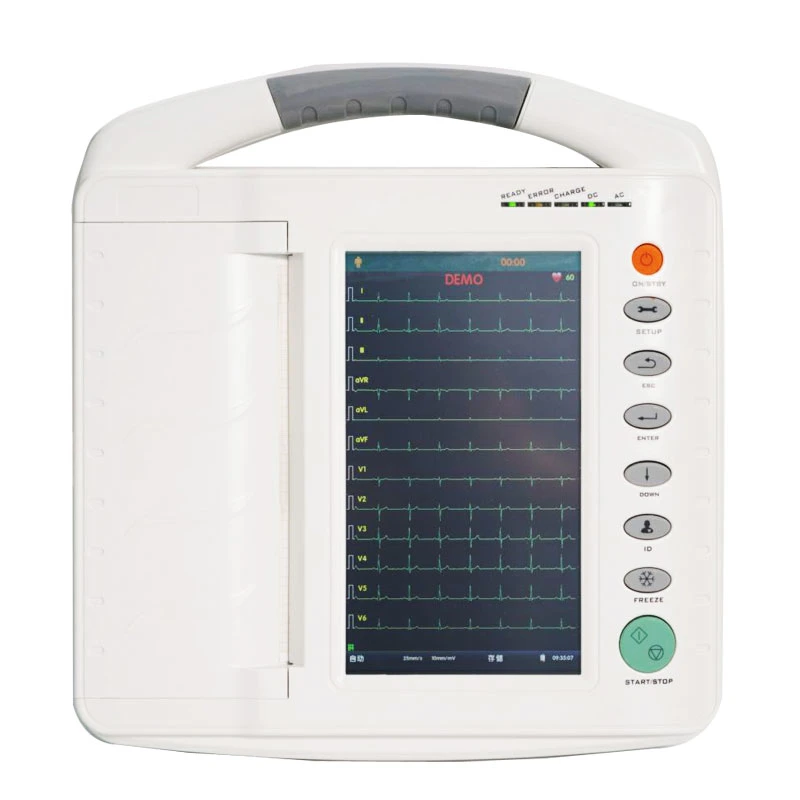 Best Price High-Resolution Digital ECG Machine Hospital Medical Equipment 12 Channel ECG Machine Hospital ECG Machine