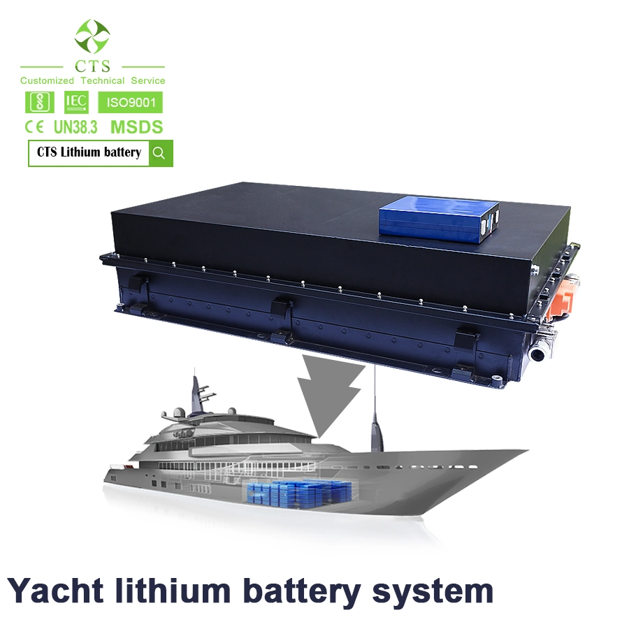مجموعة بطارية السيارة الكهربائية المركبة الكهربائية CTS عالية الفولتية للسيارة الكهربائية 500V بطارية ليثيوم أيون 600 فولت بقدرة 60 كوفي الساعة 100 كم في الساعة 150 كوفي الساعة للشاحنة الكهربائية الحافلة