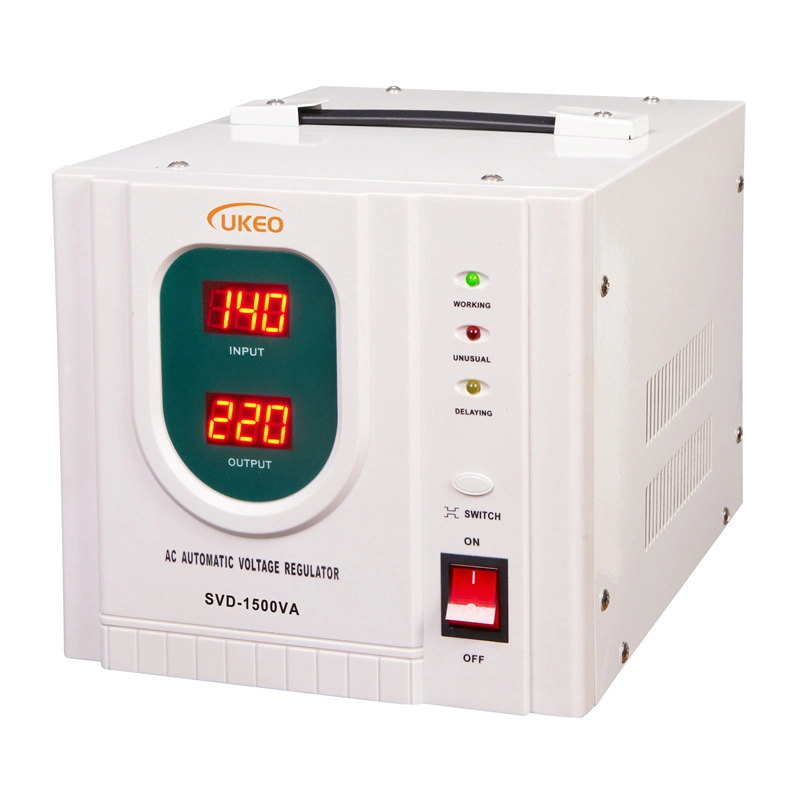 AC Current 2kVA Servo Motor AVR Automatic Voltage Regulator