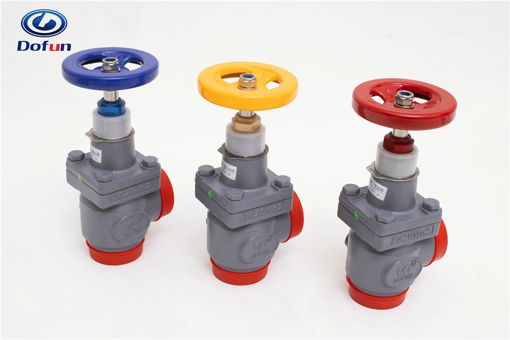 Butt Welding Angle Freon Ammonia Stop Valve for Refrigeration Unit DN100-DN300