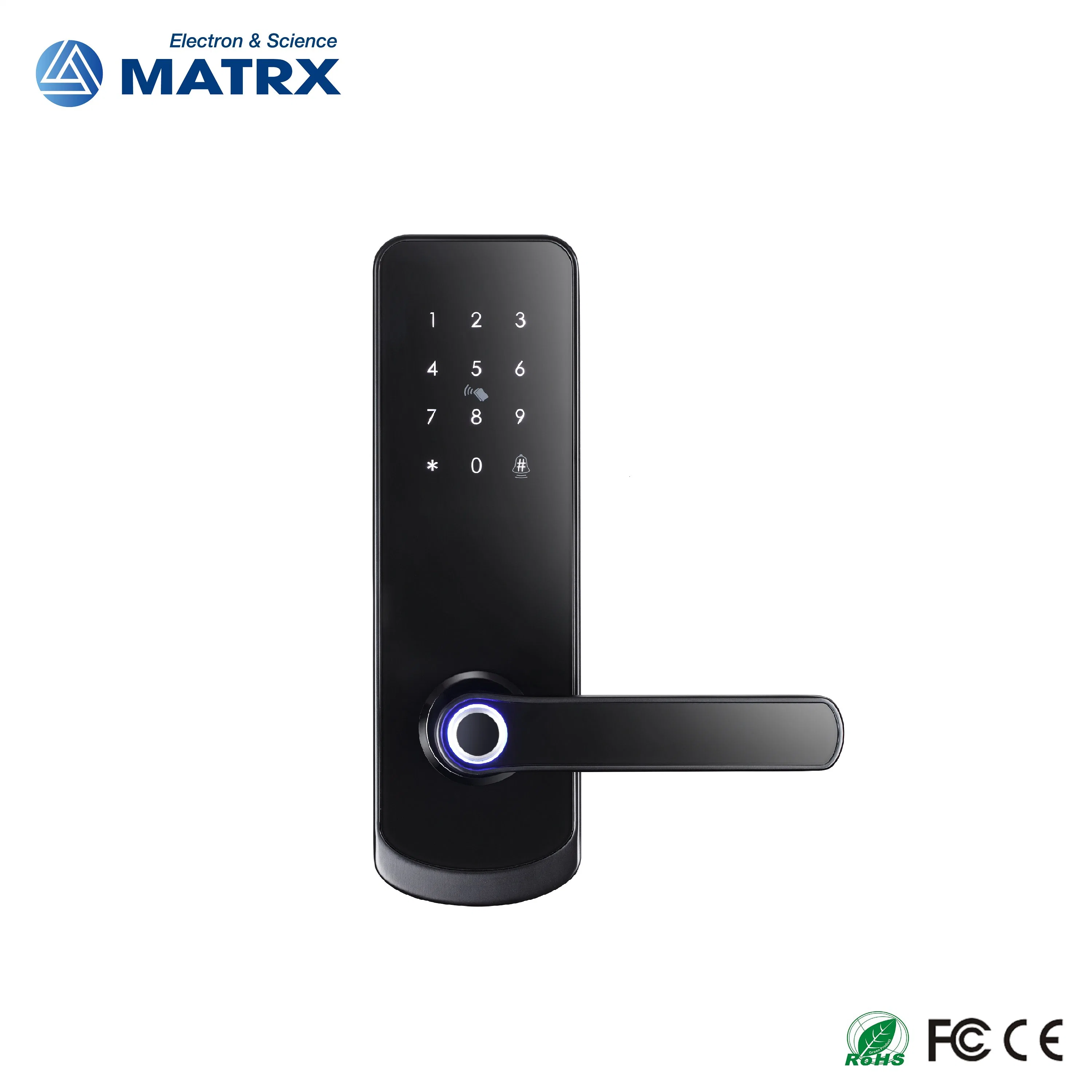 Tuya Intelligent Fingerprint Electronic Lock, Suitable for Rooms and Offices