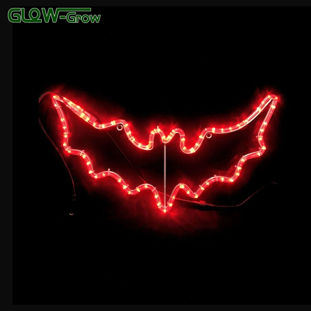 Factor 2D Spider Net Halloween LED Rope Motif Light for Home Holiday Outdoor Event Party Commercial Decoration