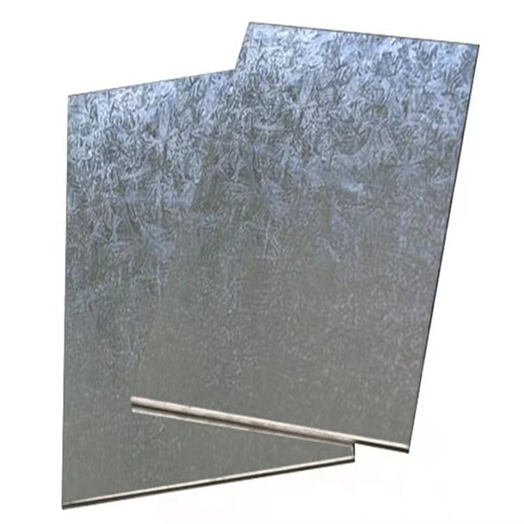 Dx51d Z275 Zinc Galvanized Steel Sheet Dx53D Z150 24 Gauge 4X8 Flat Iron Plate 0.6mm Metal Roll