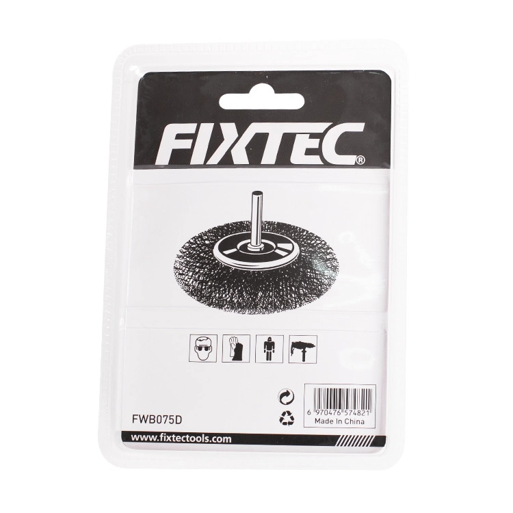 Fixtec Stainless Steel Metal Wire Brush Wheel Power Tool Accessories