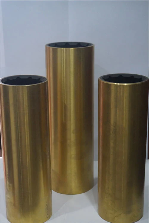 Marine Customizable Brass Type Bronze Type Water Lubrciated Rubber Sleeve Bearing with Different Sizes