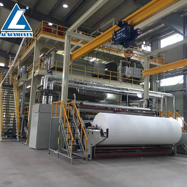 Aolong Durable Water Proof Ss/SMS/SMMS Model Nonwoven Fabric Making Machine