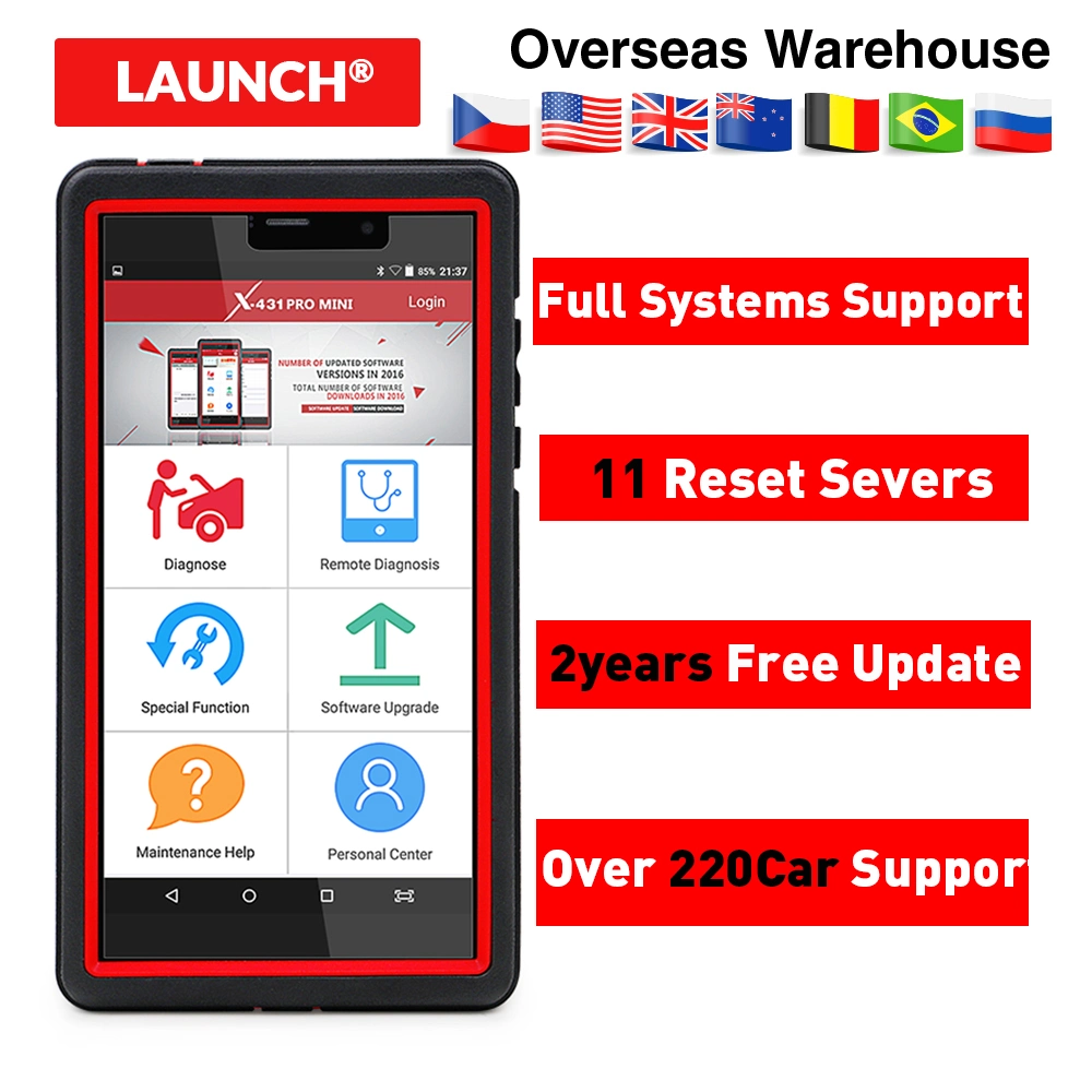 100% Original-Launch X431 Pros Mini Kostenlose Update Scanpad Auto Diagnosescanner