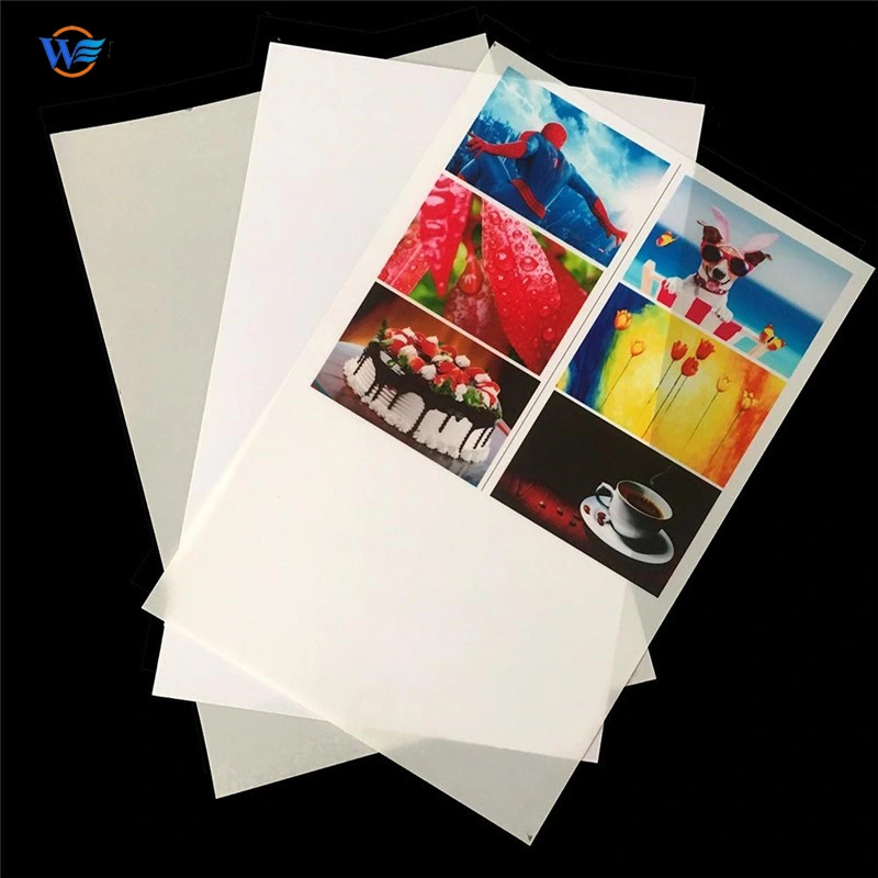 0.32mm Rigid PVC White Sheet Printing for Printing Production Card with Landscape Portrait