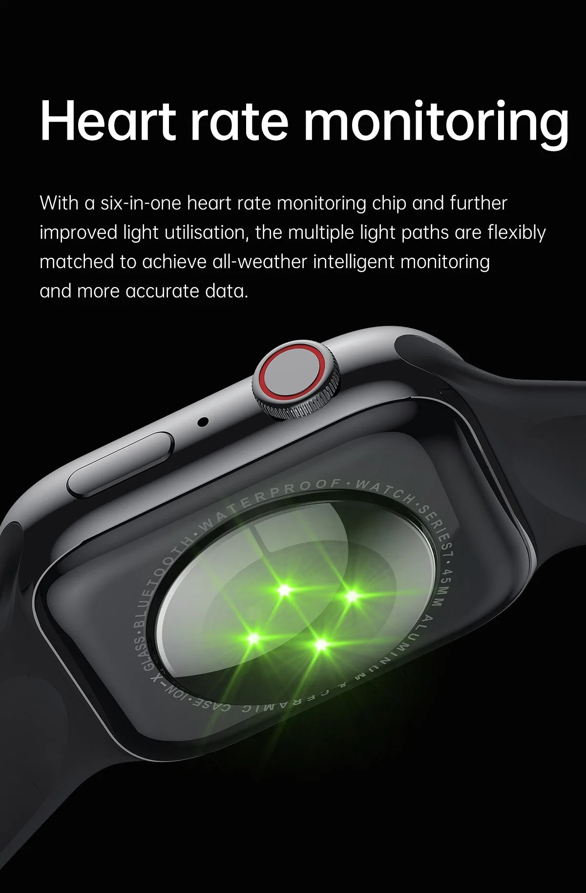 Sport Fitness Smartwatch Blood Pressure Heart Rate Measuring Sportwatches Mobile Watch