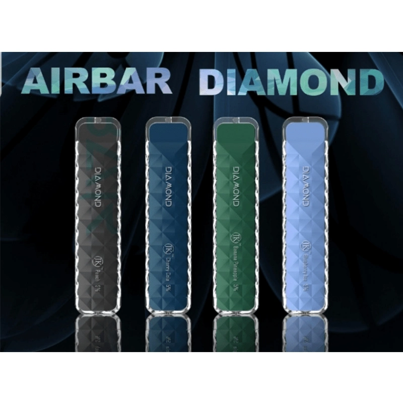 Air Bar Diamond Lux Max Einweg-Gerät E Zigarette eingebaut 500mAh Batterie 2,7ml Vape Pods 1000 Puffs Dabber Pen Starter Kit Bang XXL Duo pro