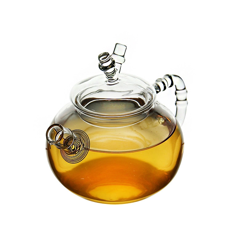 Hot Seller Tea Infuaer Glass Tea Pot for Loose Leaf Tea Stainless Steel Transparent Water Bottle Glass Custom Logo Within 7 Days