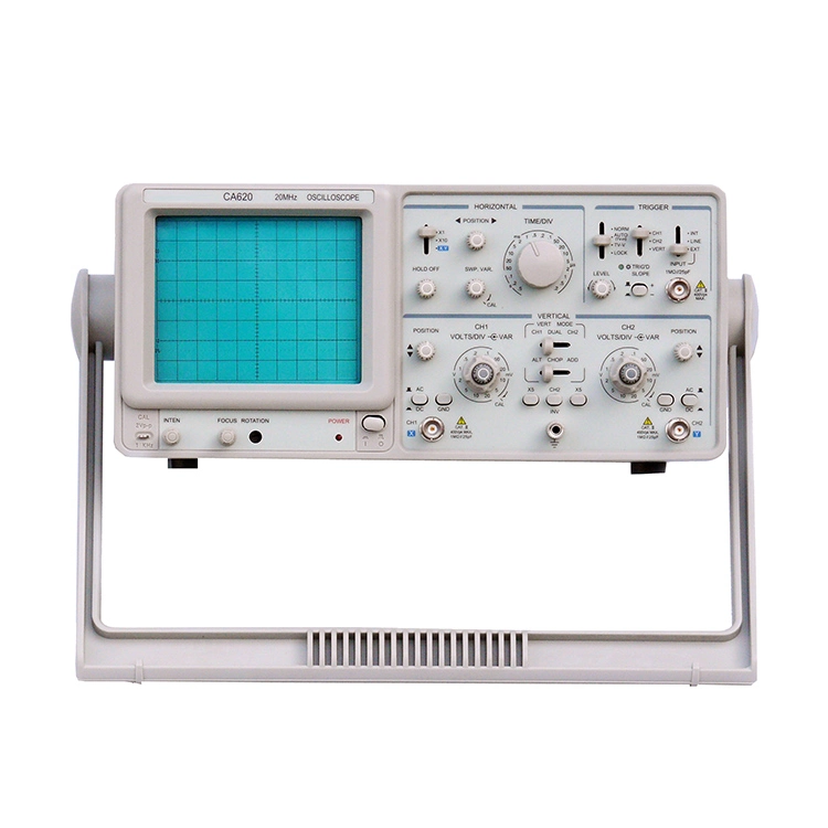 Laboratoire de 20MHz Oscilloscope analogique Oscillograph double canal