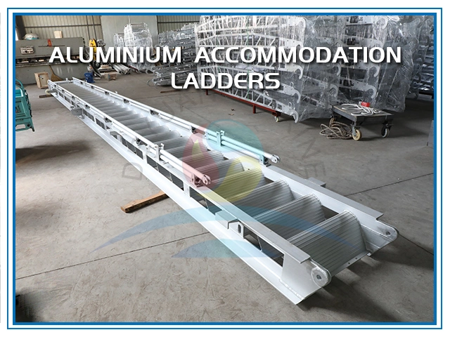 ISO5488 Aluminium Alloy Accommodation Ladder Accommodation Gangways Wharf Ladders