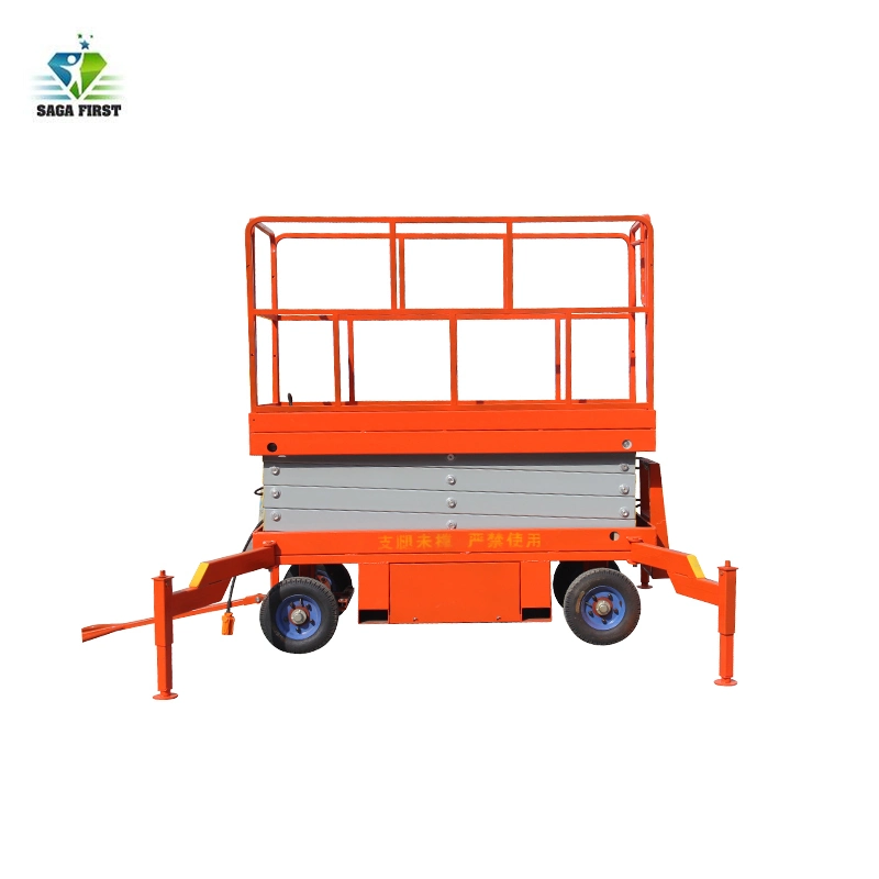 4-18m Mobile Electric Scissor Lift Platform Lifting Tools