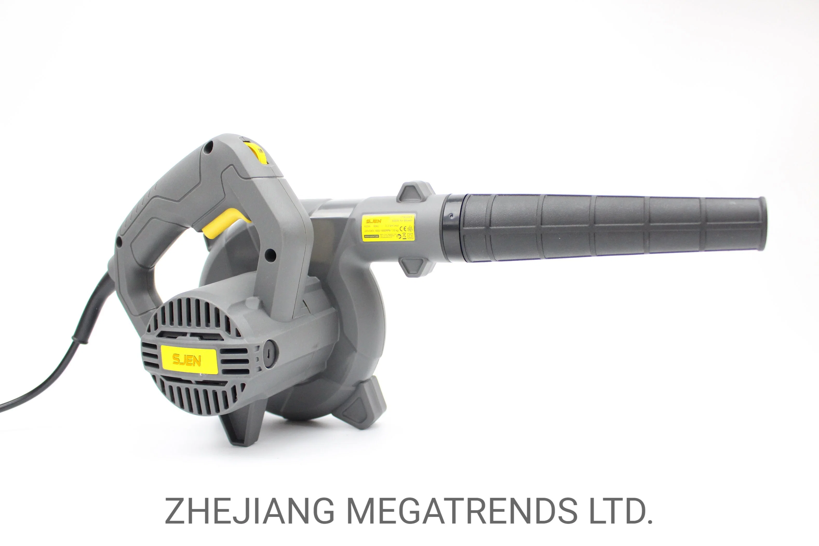 600W Electric Mini Blower with Blowing and Sucking Function, Used in Household, Yard and Outdoor