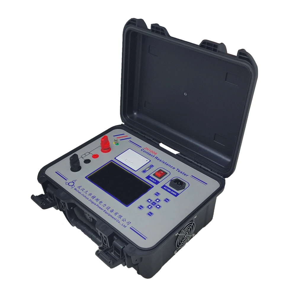 Jh1006A Hot Sell Elektrische Instrumente Kontakt Schleifenwiderstand Tester Micro Ohm-Messgerät