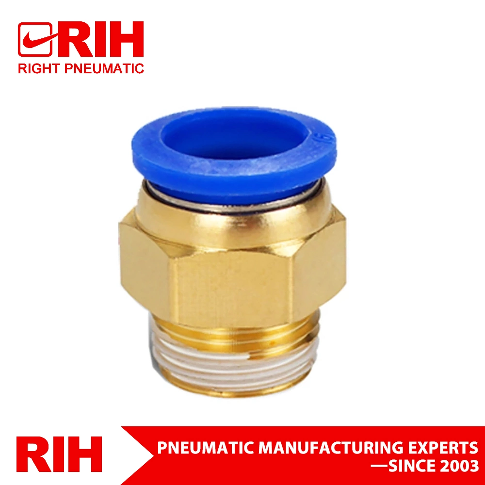 PC Pneumatic Air Tool Compressed Air Fittings Air Hose Fittings Push Connector Tube Fittings