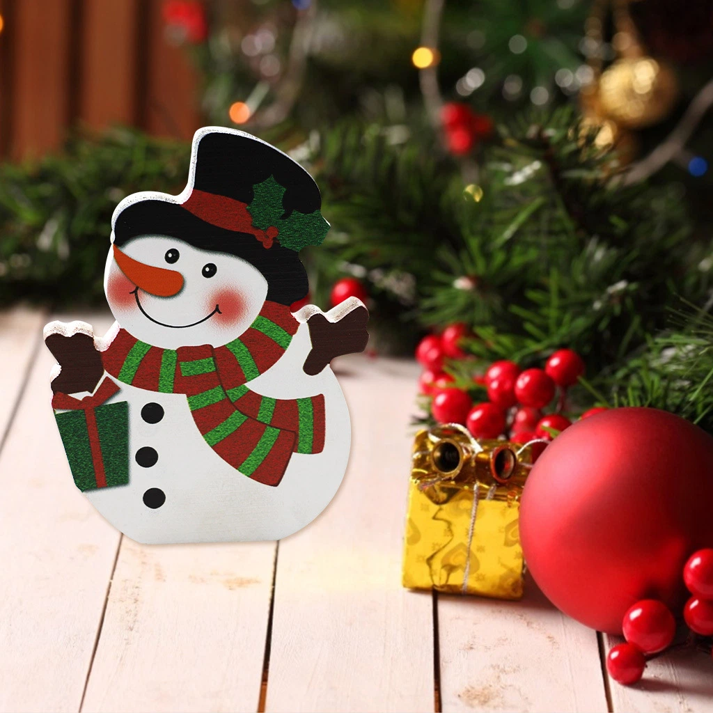 Wholesale/Supplier New Merry Christmas Ornaments Home Party Wooden Creative Crafts Other Christmas Decorations