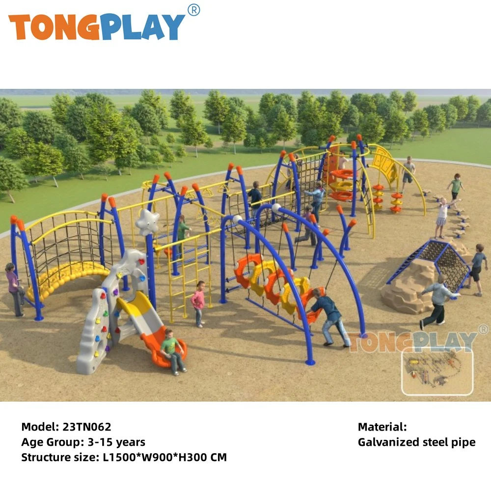 Tongplay Large Beach Outdoor Children's Physical Climbing Slide Amusement Equipment