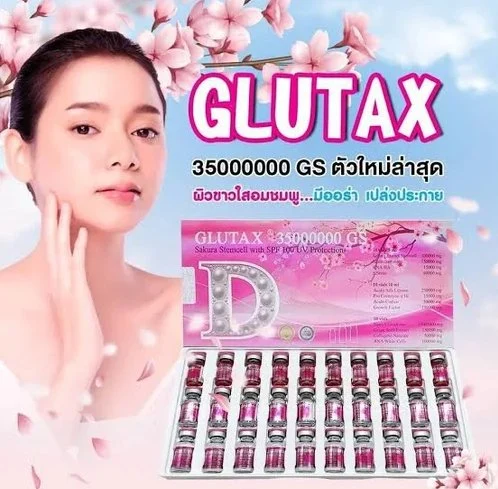 Le meilleur effet Glutax 1800000 20000 véritable éclaircissement de la peau d'injection de glutathion les produits de blanchiment