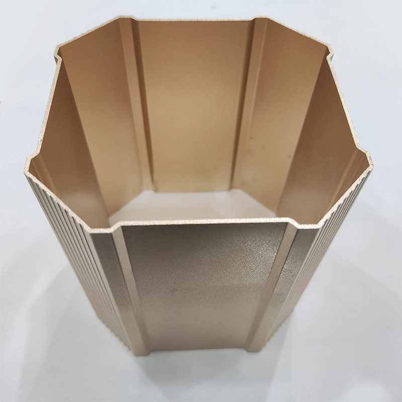 Caixa de caixa de projeto em alumínio extrudido de perfil personalizado
