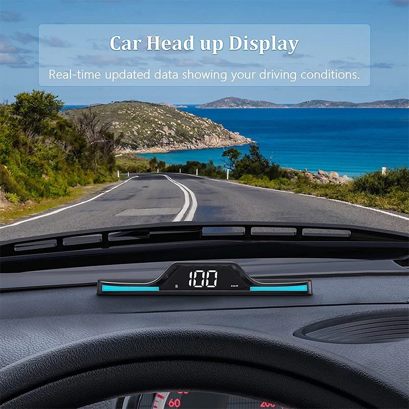 GPS Vehicle Speed Clock Voltage Car Head up Display Hud for All Car