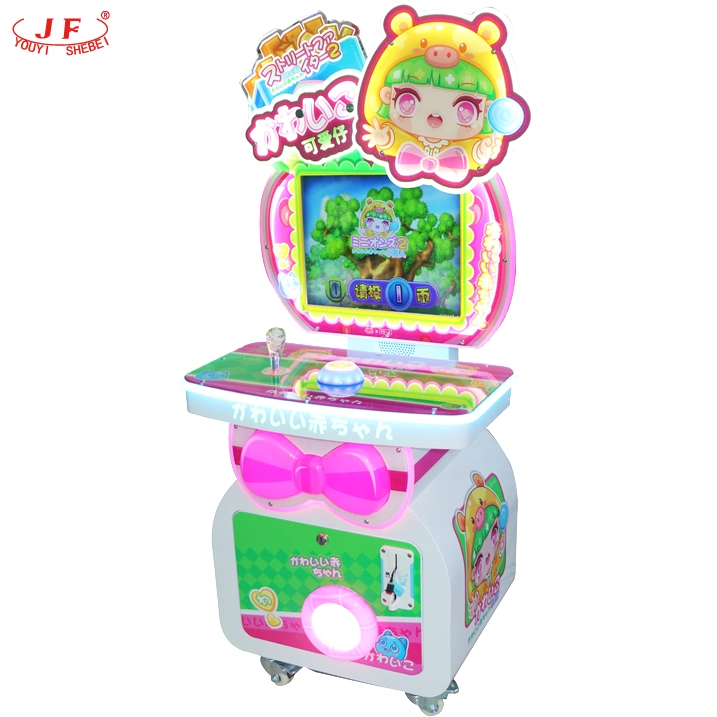 1: Bonito Baby Speed Forest 2 jogo de Skate Parkour operada por moeda Dispense Capsule Toy Kiddie Kids Video Acamarada Game Machine