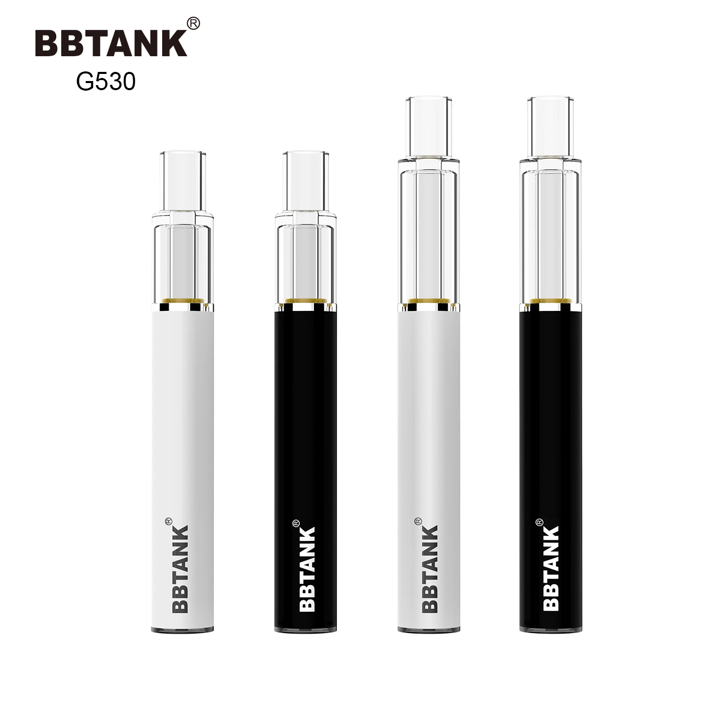 Empty Disposable Vape 1ml Bbtank G530 Ceramic Vape Pen Vape Battery