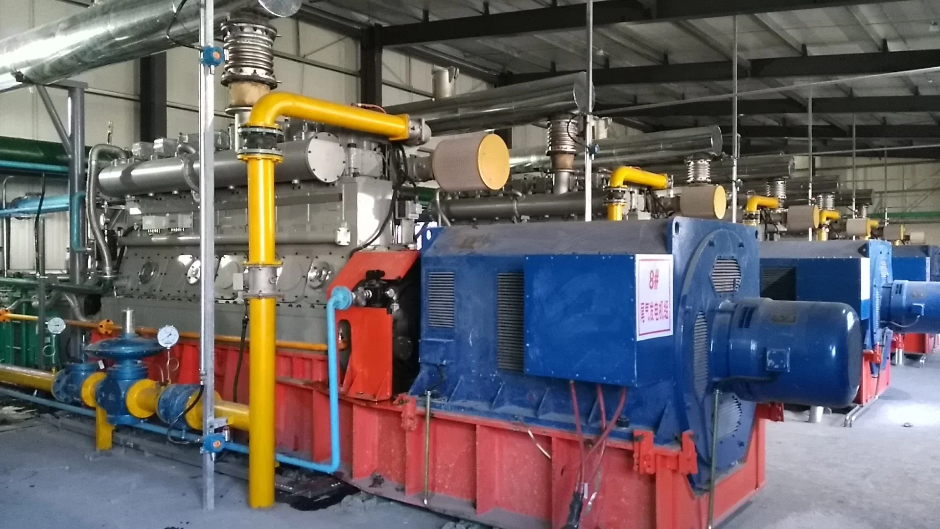 500kw 400V 50Hz Refinery Gas Syngas Oil Field Gas Generator Set