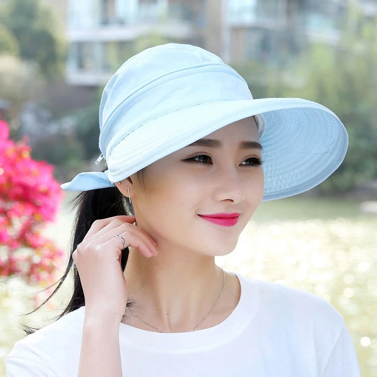 Factory Wholesale Sun Protection Solid Summer Beach Solid Quick-Dry Baseball Caps