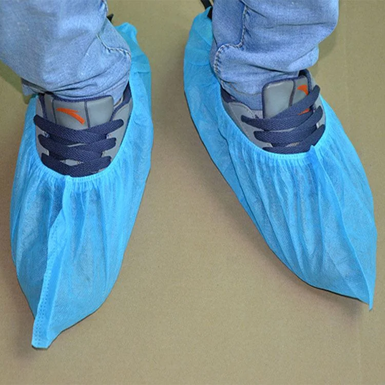 Chaussures de protection de l'isolement Non-Woven Tissu le couvercle de l'usine