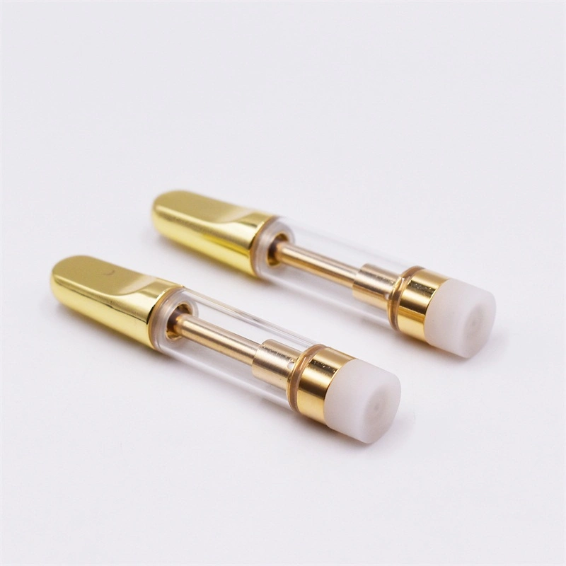 Wholesale/Supplier Metal Drip Tip 0.5ml/1ml Oil Tank Cartomizer 510 Thread in Empty Disposable/Chargeable Vape Pen Cartridge