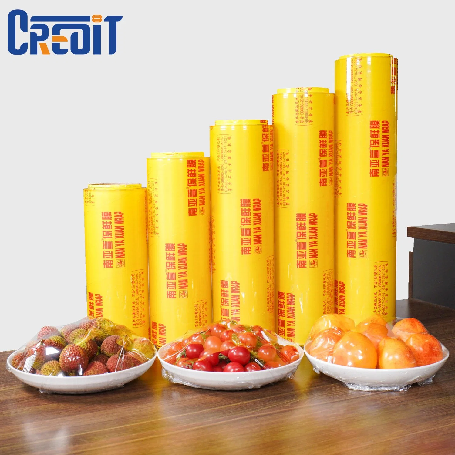 Best Fresh PVC Cling Film Transparent Shrink Wrap Stretch Film