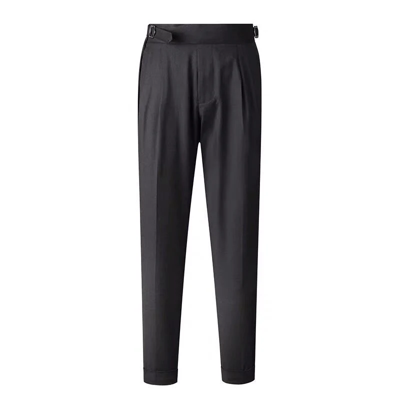 Custom Design Tailored Trousers 100% Wool Gurkha Pants for Men