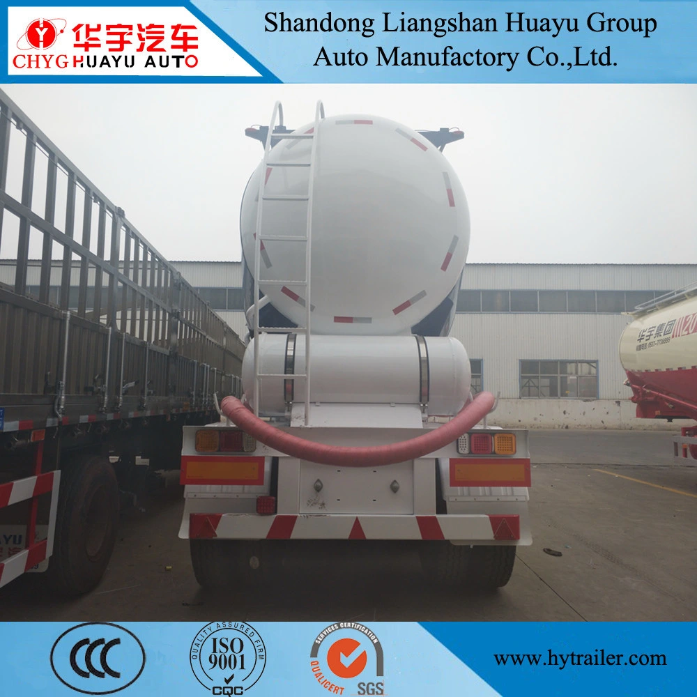 3 Axle 30/35/40/45cbm Bulk Cement/Fly Ash/Flour/Powder Material Transport Tank/Tanker Semi Trailer