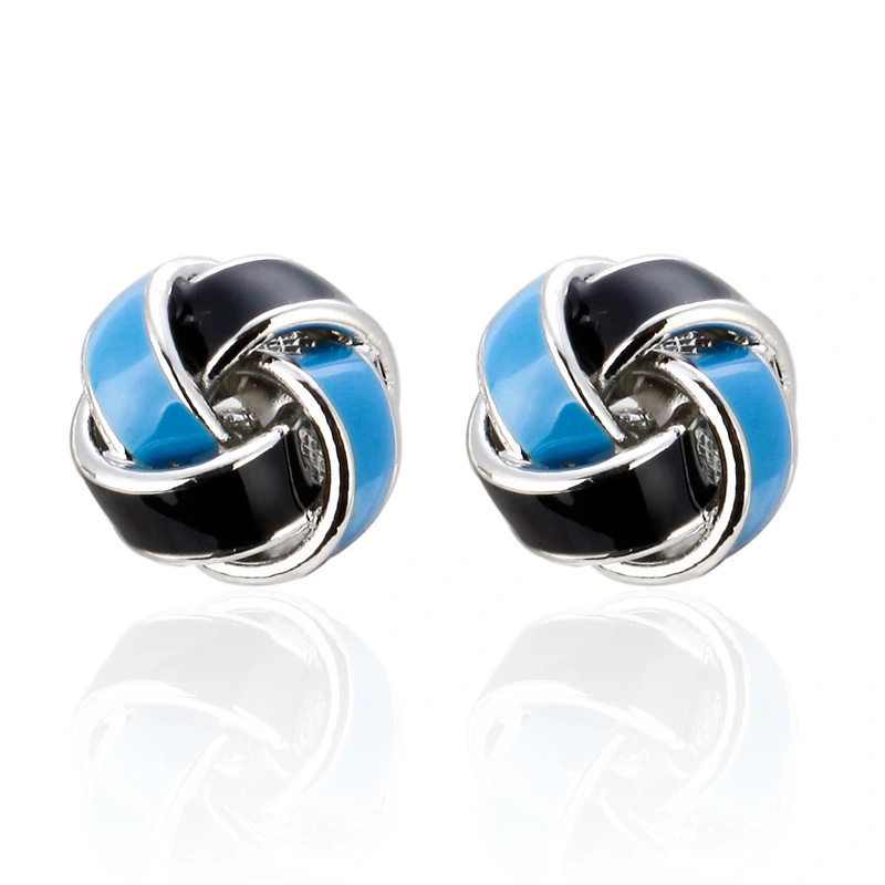 Brand High quality/High cost performance  Stainless Steel Twist Shape Cufflinks