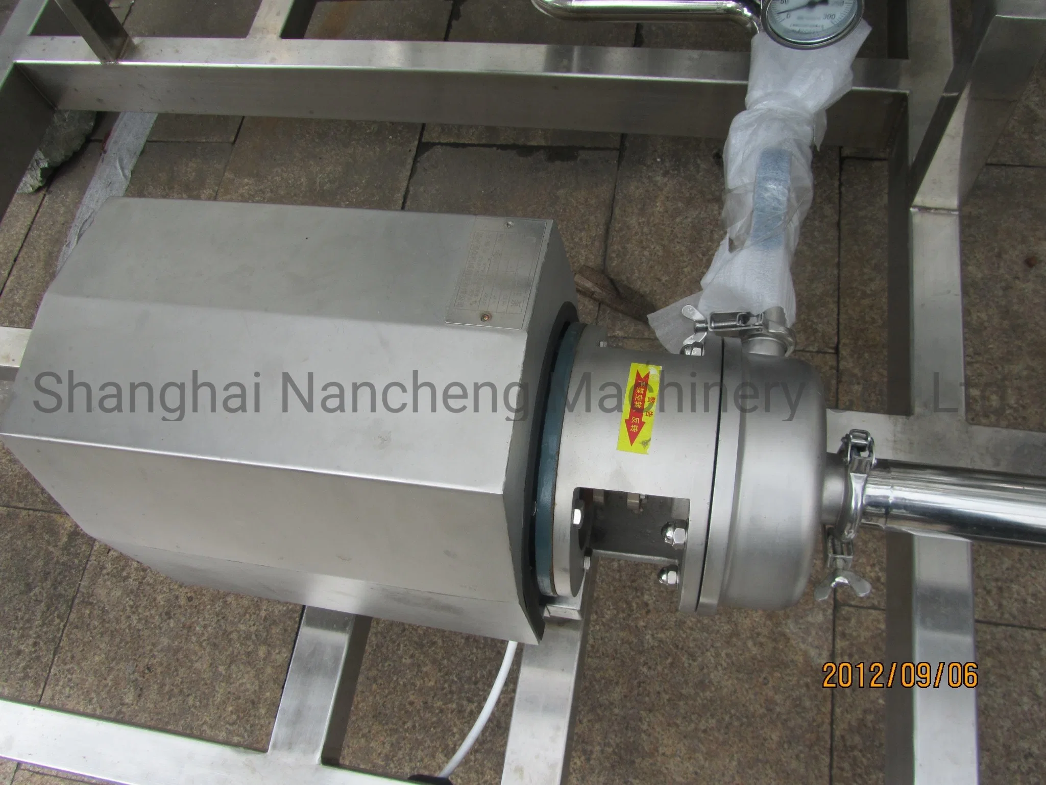 Food Grade Plate Type Uht Sterilizer