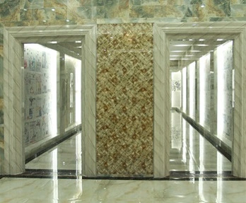 Natural White Jade Glazed Tile in Foshan