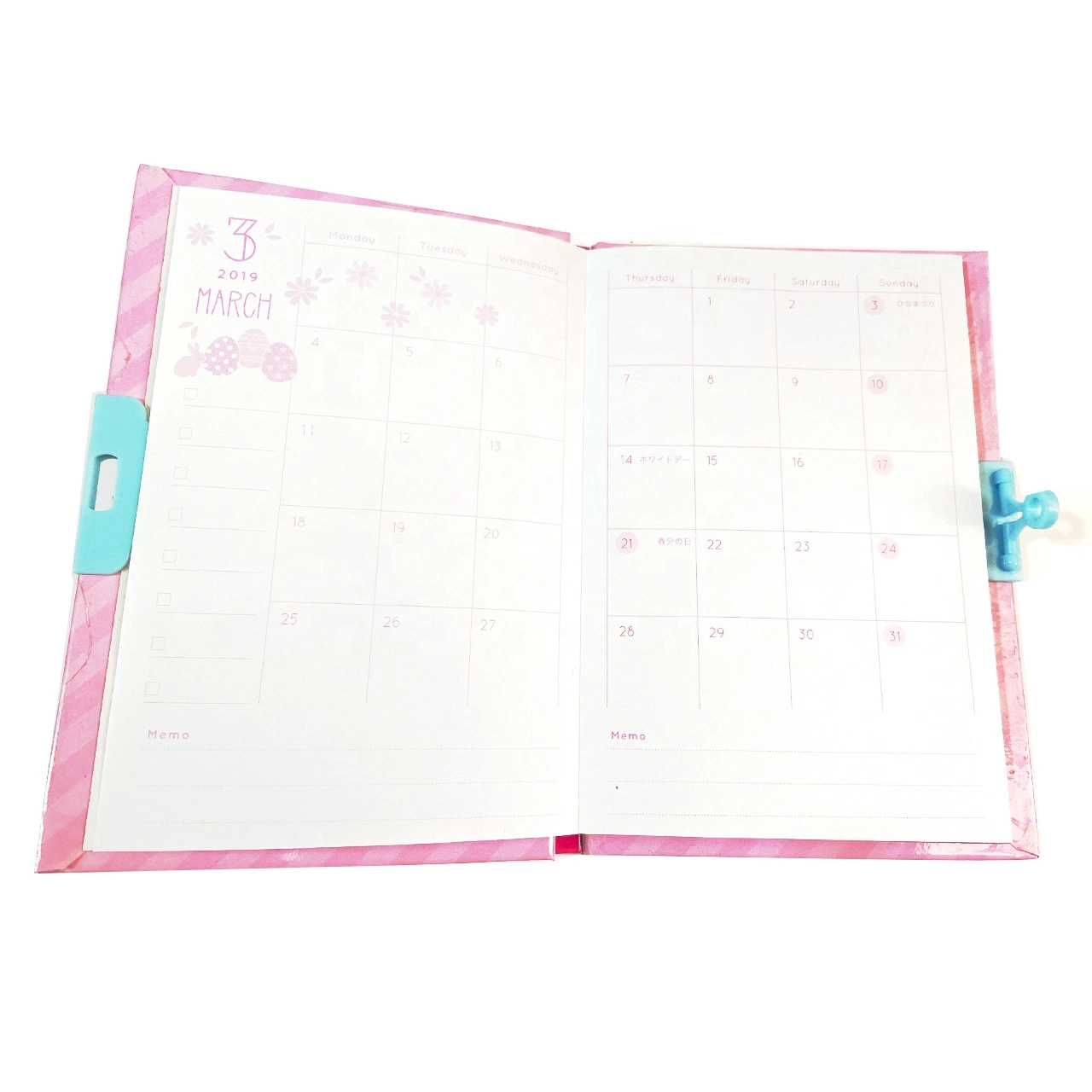 High quality/High cost performance  Educational Stationery Diary Notebook with Lock for Gift