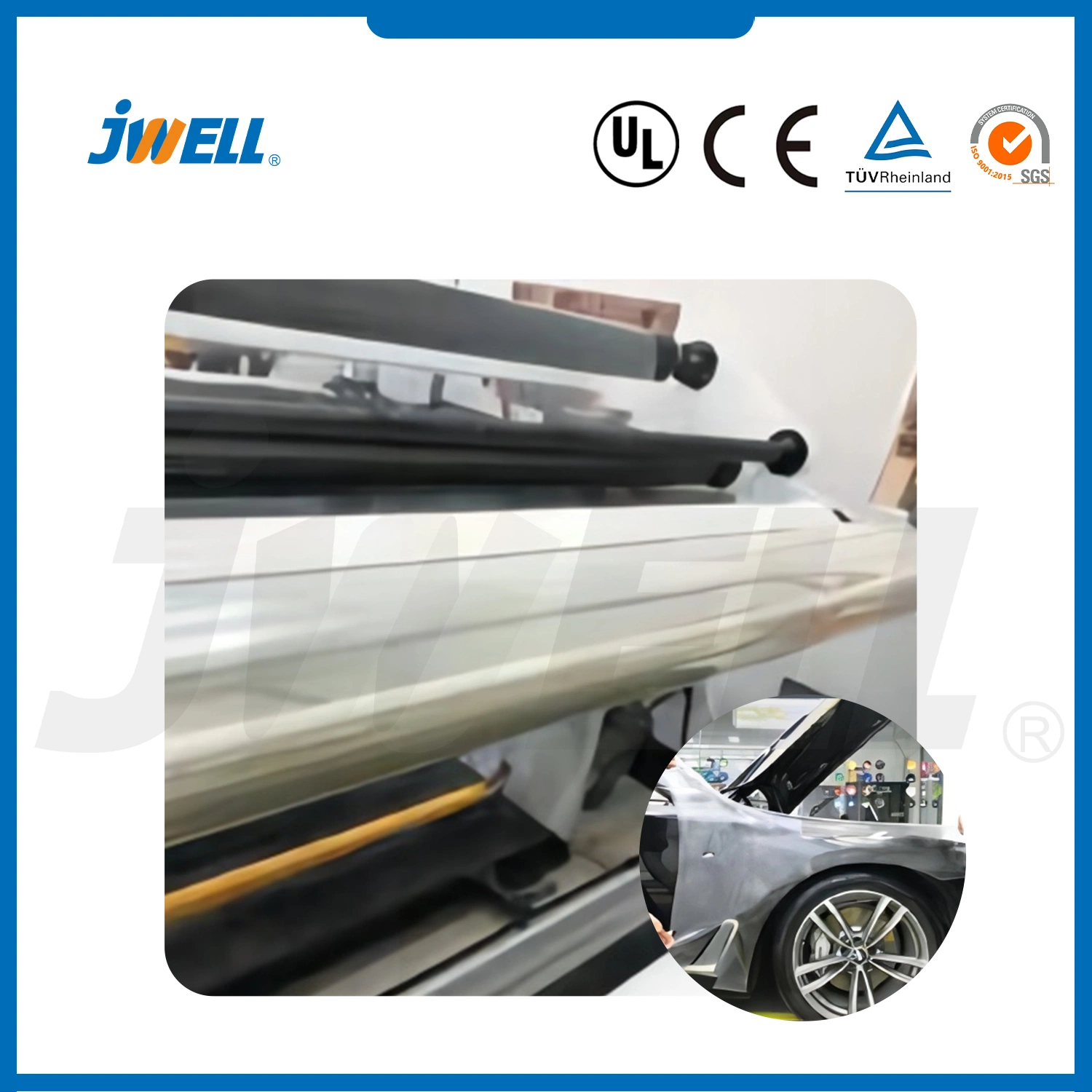 Jwell TPU Invisible Car Clothing Production Line