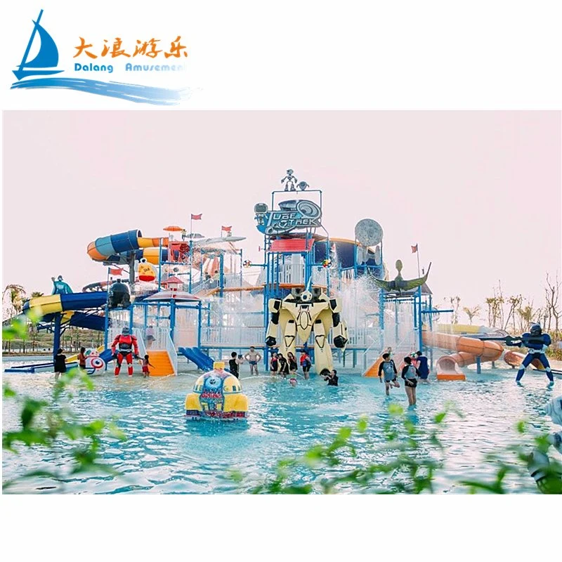 Guangzhou Dalang Hersteller Middle Interactive Water Outdoor Playground