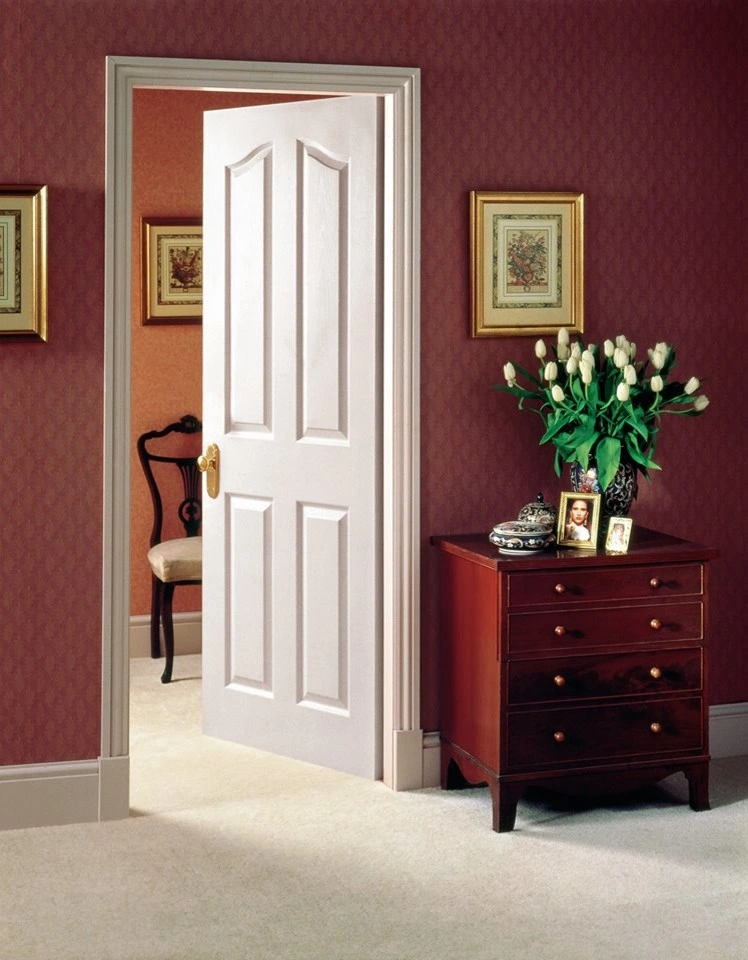 Customized Design Standard Size PVC Bathroom Plastic Door Fiberglass Door