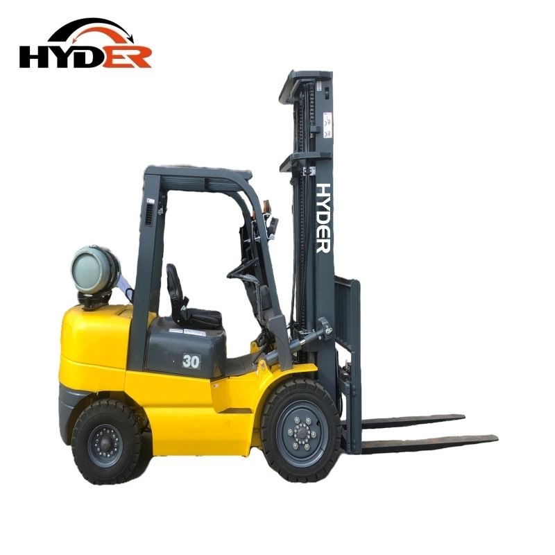 Hyder 2023 New Modle Hydraulic Gas Forklift Truck 3ton with CE