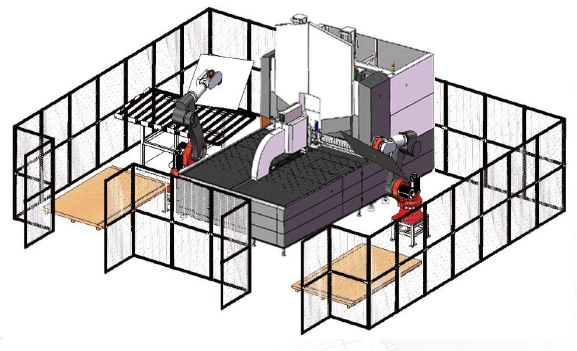 Vollautomatische 15-Achsen-CNC-Blech-Servo-Biegemaschine Für Klimaanlage Kühlung