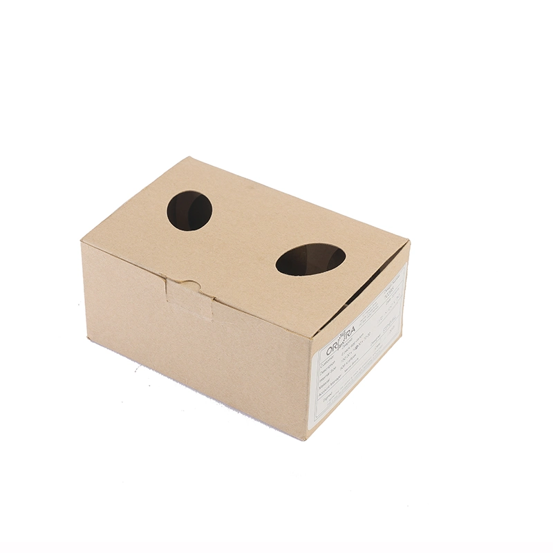 Eco-Friendly Brown Kraft Paper Packaging Box for Egg