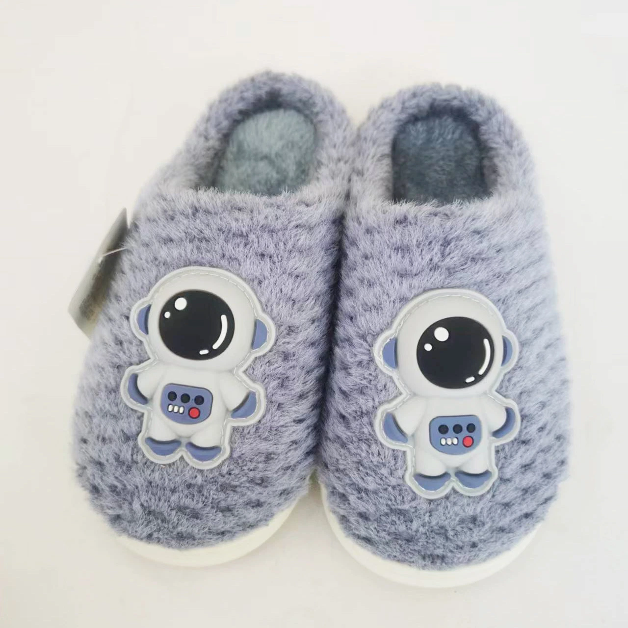 Winter Autumn Children Kids Girls Boys Colorful Fabric Home Indoor Slippers Shoes