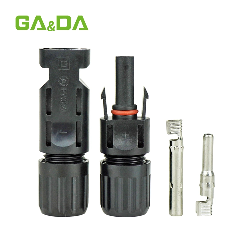 Gada CE IP67 30A 1000V DC Waterproof Male + Female M/F Connectors Set for PV Solar Panel Cable Accessories