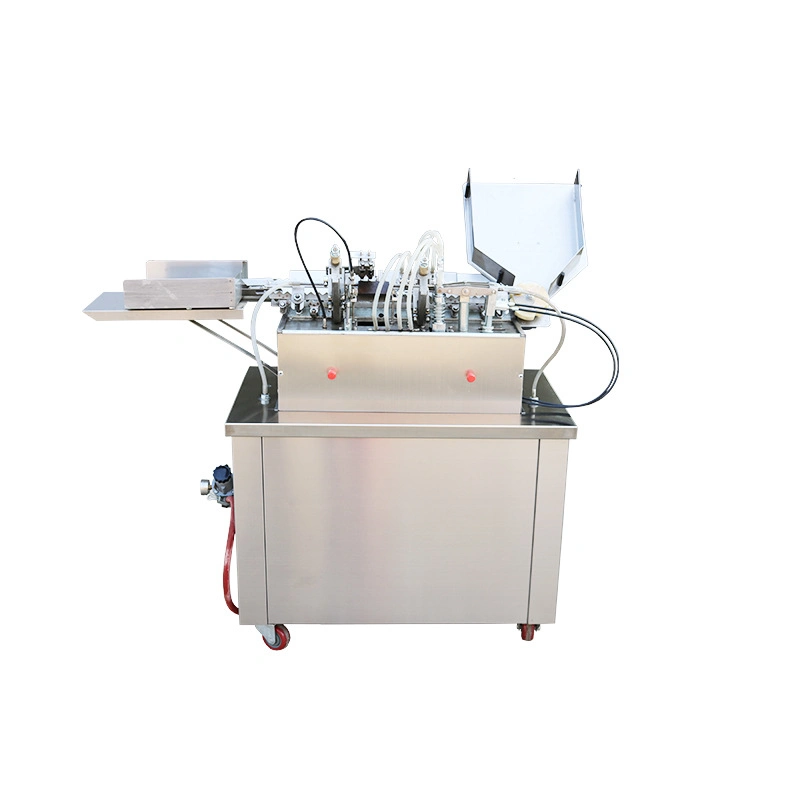 5-10ml Pharmaceutical Injecting Ampoule Filling Sealing Machine with Button Control